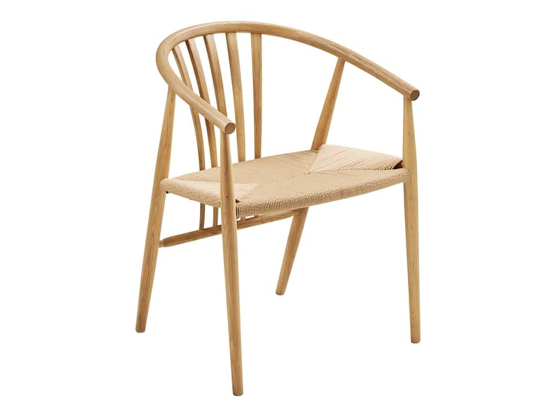 HOUSE NORDIC Stuhl AGUSTIN Seil natürliches holz