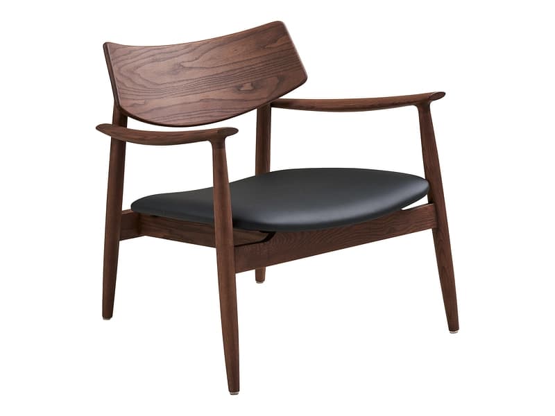 HOUSE NORDIC Stuhl OLVERA Synthetisches Leder rotbraun