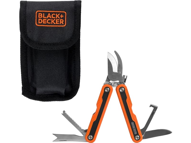 BLACK & DECKER Gartengeräte-Set orange