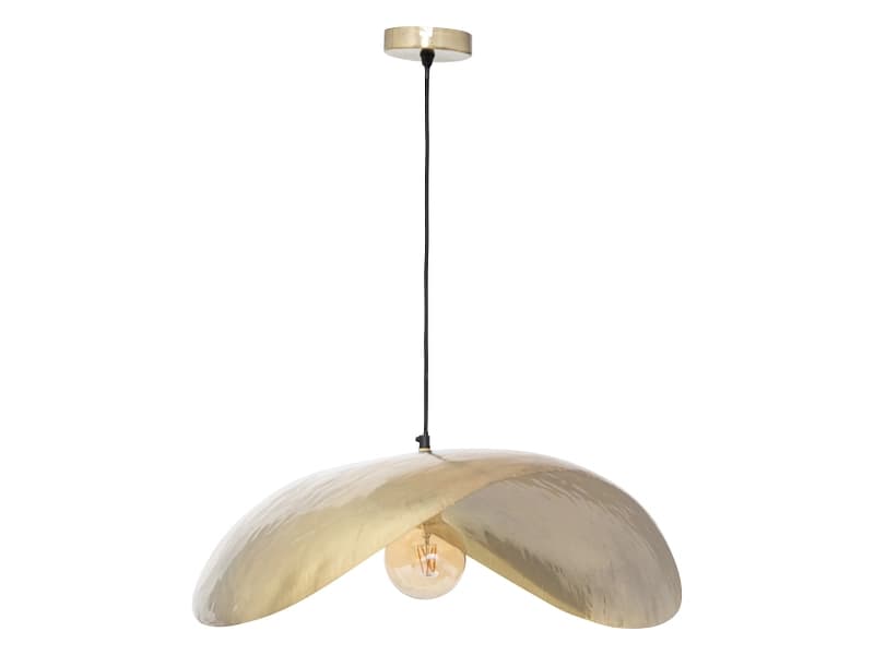 Hängelampe ARLO 77x15cm 25W goldfarben