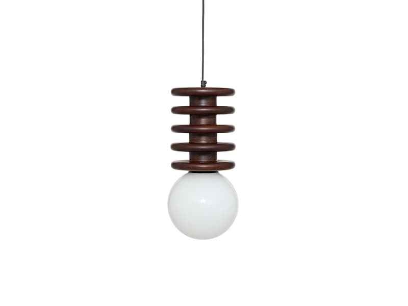 Hängelampe ROCHI 20x166cm 25W rotbraun