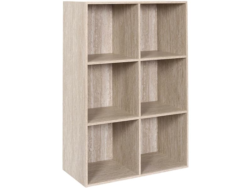 Bibliothek HOME DECO FACTORY PIETRA 66.6x31.8x97.8cm spanplatte
