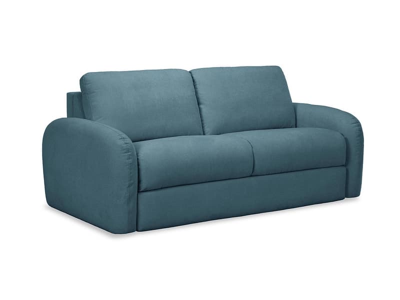 Bettsofa BOBOCHIC KENAN Stoff dunkelblau