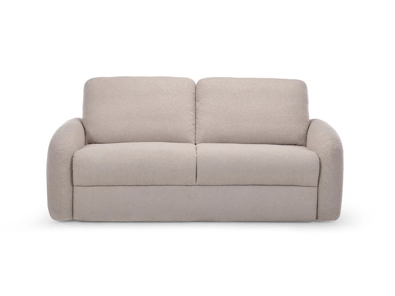 Bettsofa BOBOCHIC KENAN Boucle-Stoff beige
