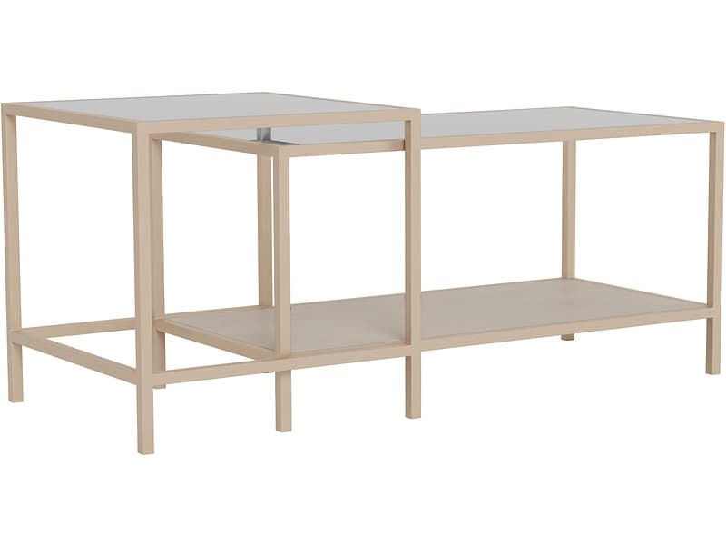 Couchtish SEAFORD 50x90x50cm grau