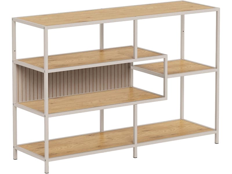 Regal SEAFORD 114x35x78cm mdf dekor