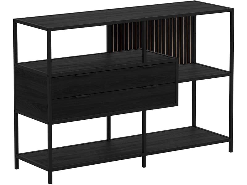 Regal SEAFORD 114x35x78cm mdf dekor