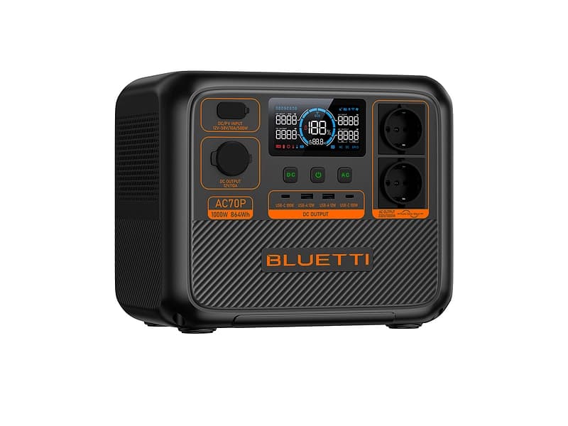 BLUETTI Tragbare Powerstation AC70P24000mAh