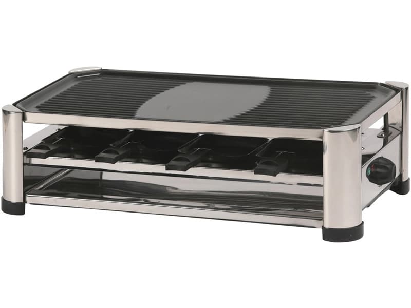 OHMEX Multifunktionsraclettegrill OHM-GRIL-4500 8 personen