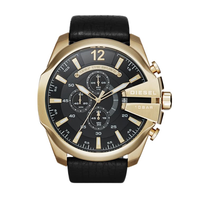 Diesel DZ4344 Mega Chief Gold Black