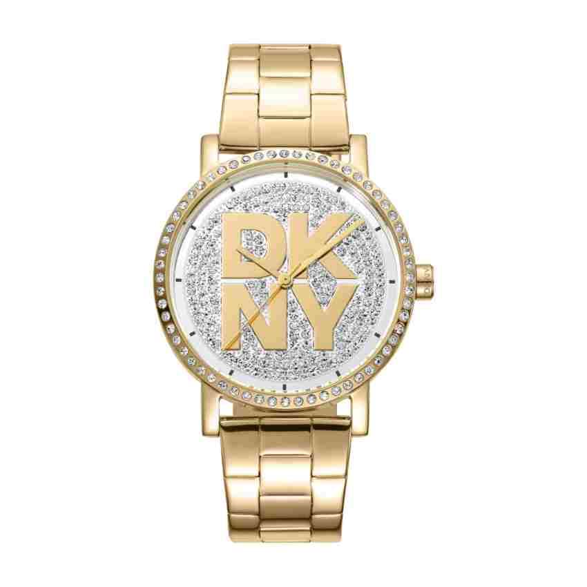 DKNY DK1L035M0215 Damen Elegant Gold
