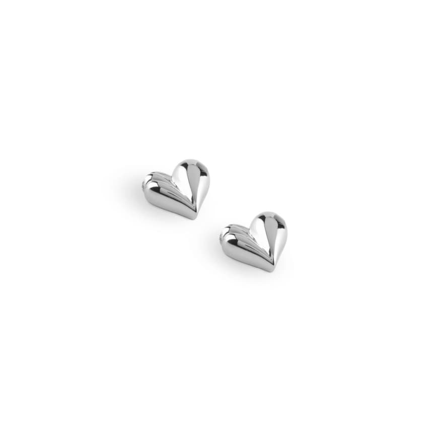 GUESS SILVER JSBE04431JWRHT-U Herz Ohrstecker