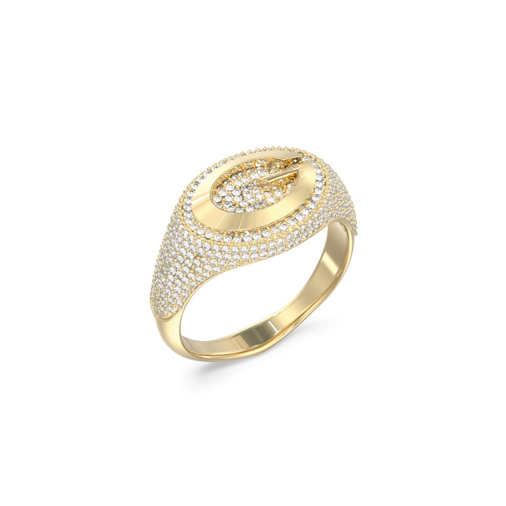 Guess JUBR06335JWYG54 G Camden Damen Ring Edelstahl