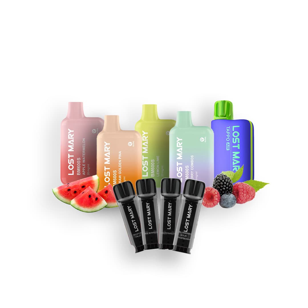Degubox ~ Vape LOST MARY Flavors