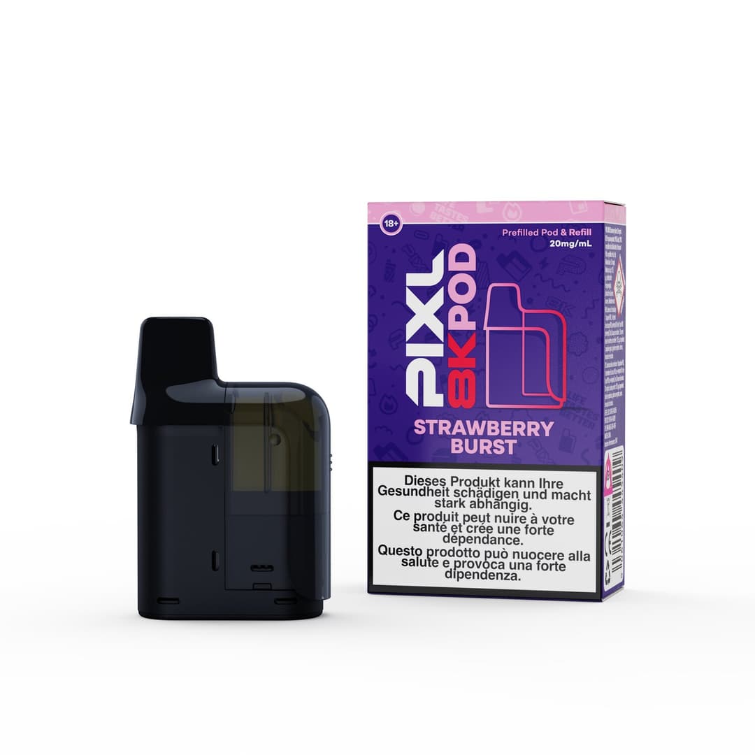 PIXL ~ 8000 Pod ~ Strawberry Burst