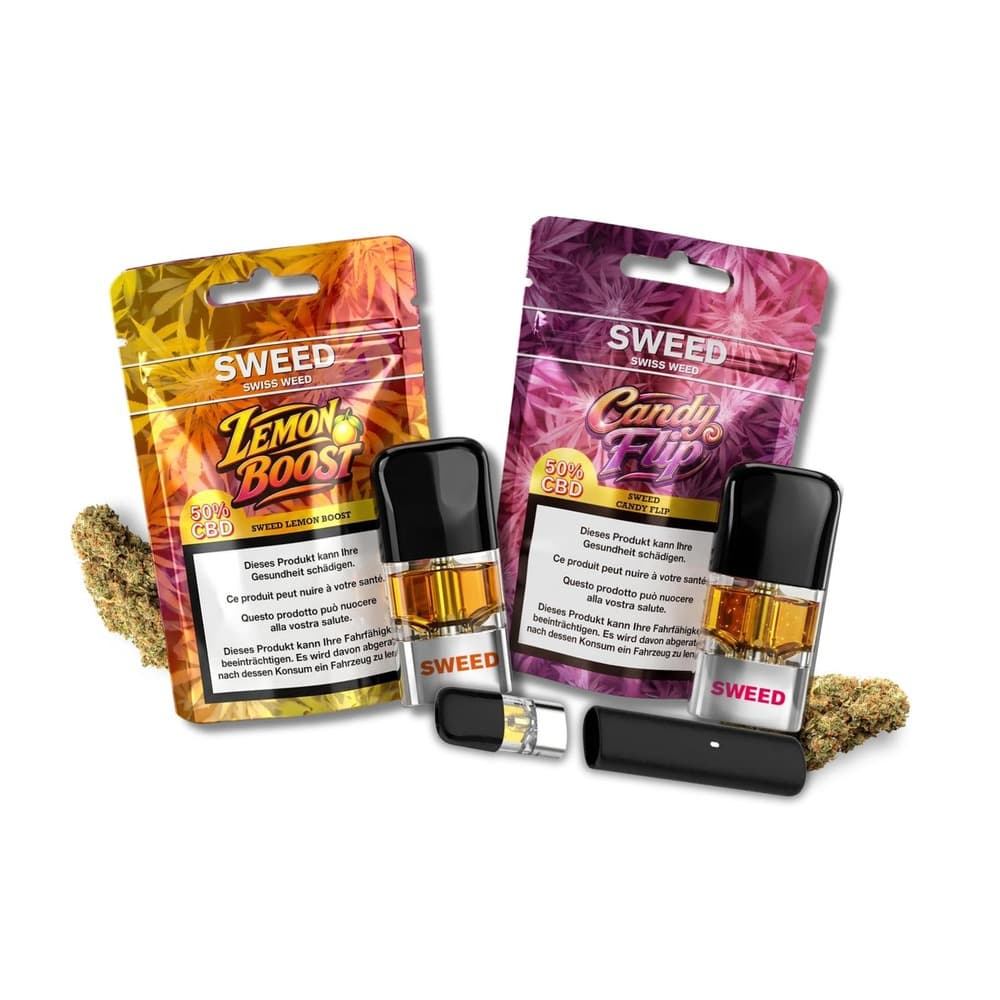 Sweed - CBD Vape Vollspektrum 50% Kit ~ Sparset