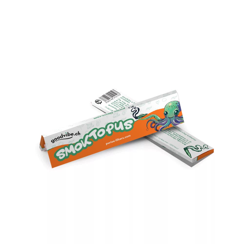 PURIZE® ~ Organic Papers goodvibe ~ Smoktopus ~ King Size Slim