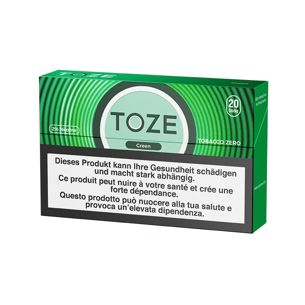 TOZE ~ 20 Sticks ~ Grün