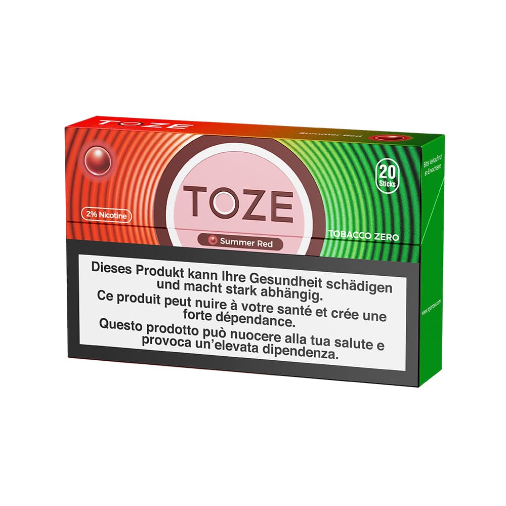 TOZE ~ 20 Sticks ~ Sommer Rot