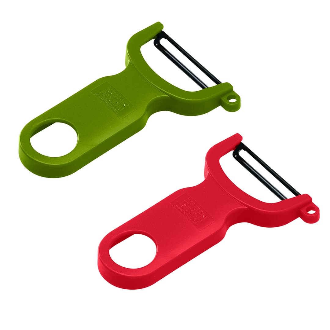 SWISS PEELER Sparschäler Set rot und grün 2 Stk.