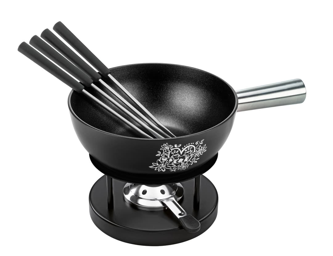 Käsefondue Set Induktion Aluminium Alpenliebe Ø 22 cm