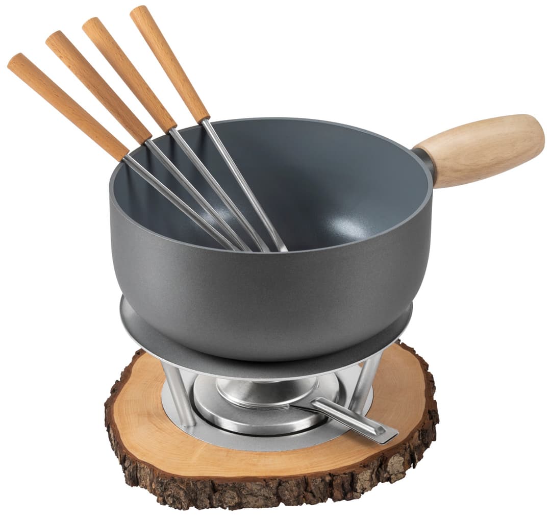 Käsefondue Set Induktion Aluminium Alpine Ø 20 cm