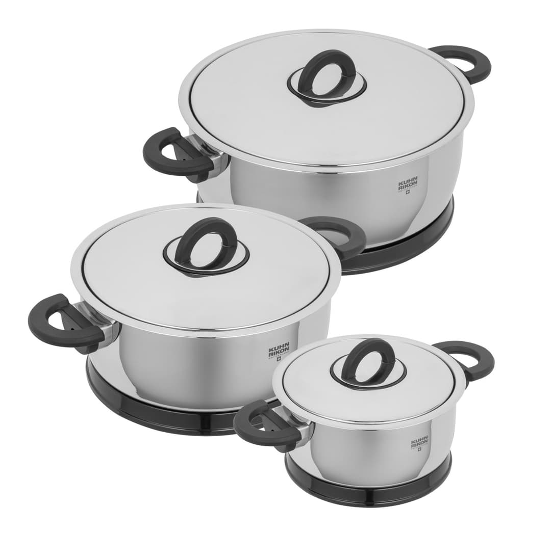 DUROTHERM® PRO Black Set 1 L· Ø 14 cm + 2 L· Ø 18 cm + 3 L· Ø 22cm
