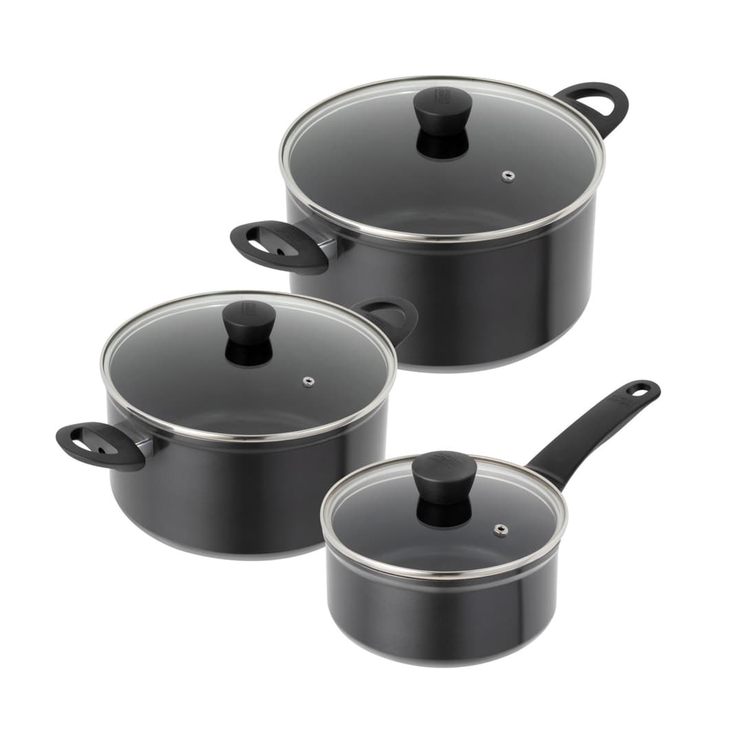 EASY INDUCTION Kochgeschirr Set 1.5 + 3.0 + 5.0 L
