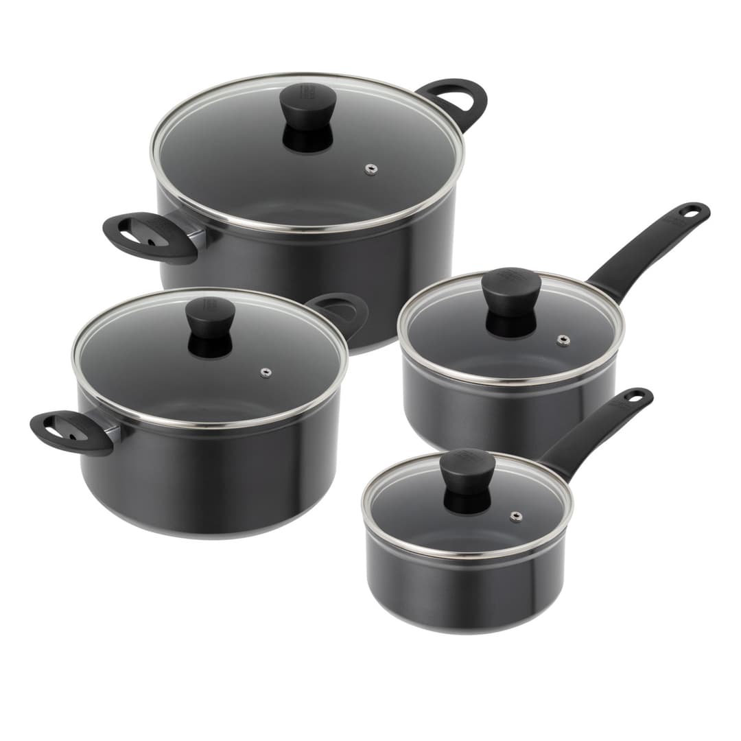 EASY INDUCTION Kochgeschirr Set 1.5 + 2.2 + 3.0 + 5.0 L