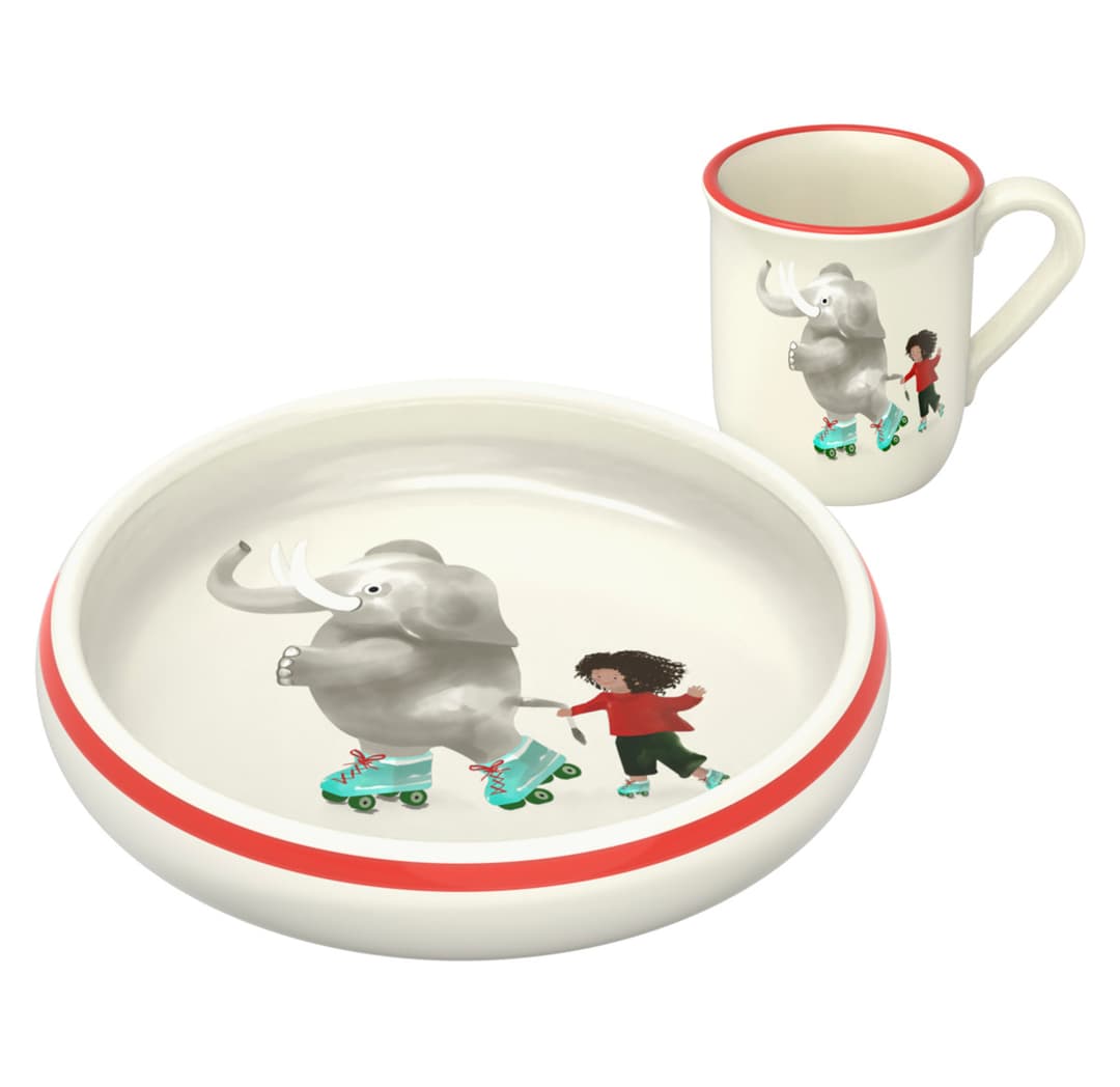 Kinderset Elefant mit Kind
