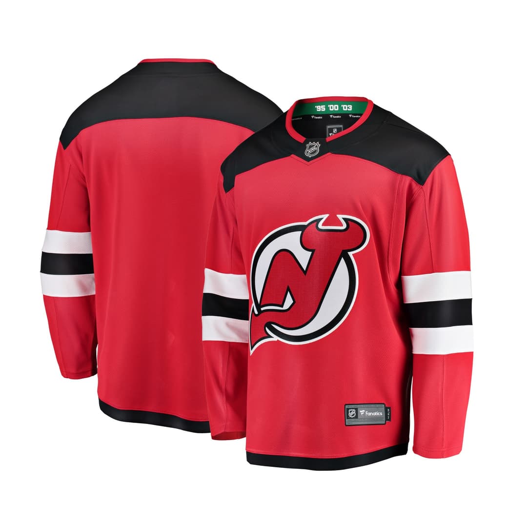 FANATICS BREAKAWAY JERSEY NEW JERSEY DEVILS HOME