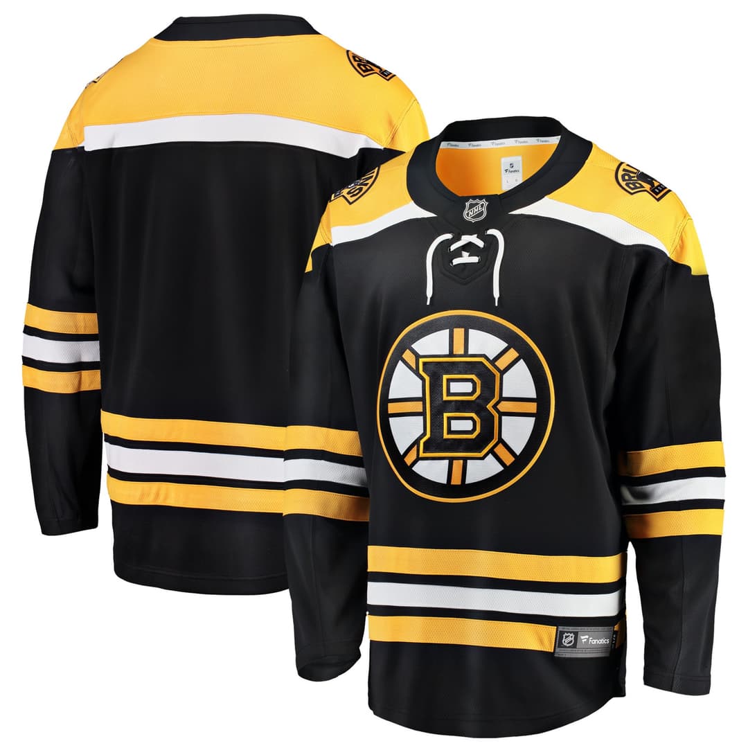 BREAKAWAY JERSEY BOSTON BRUINS HOME / Farbe: schwarz / Größe: SR / Größe: L