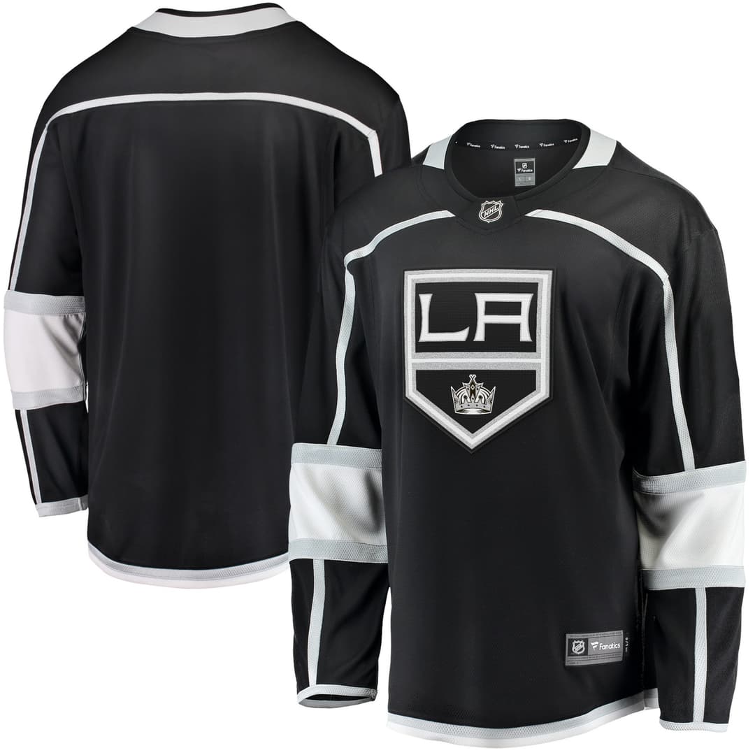 BREAKAWAY BRANDED JERSEY LOS ANGELES KINGS HOME / Farbe: schwarz / Größe: SR / Größe: M