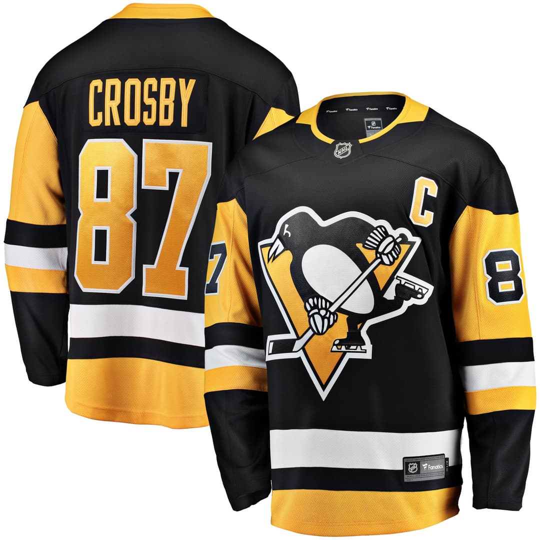 BREAKAWAY JERSEY PITTSBURGH PENGUINS HOME SYDNEY CROSBY / Größe: L