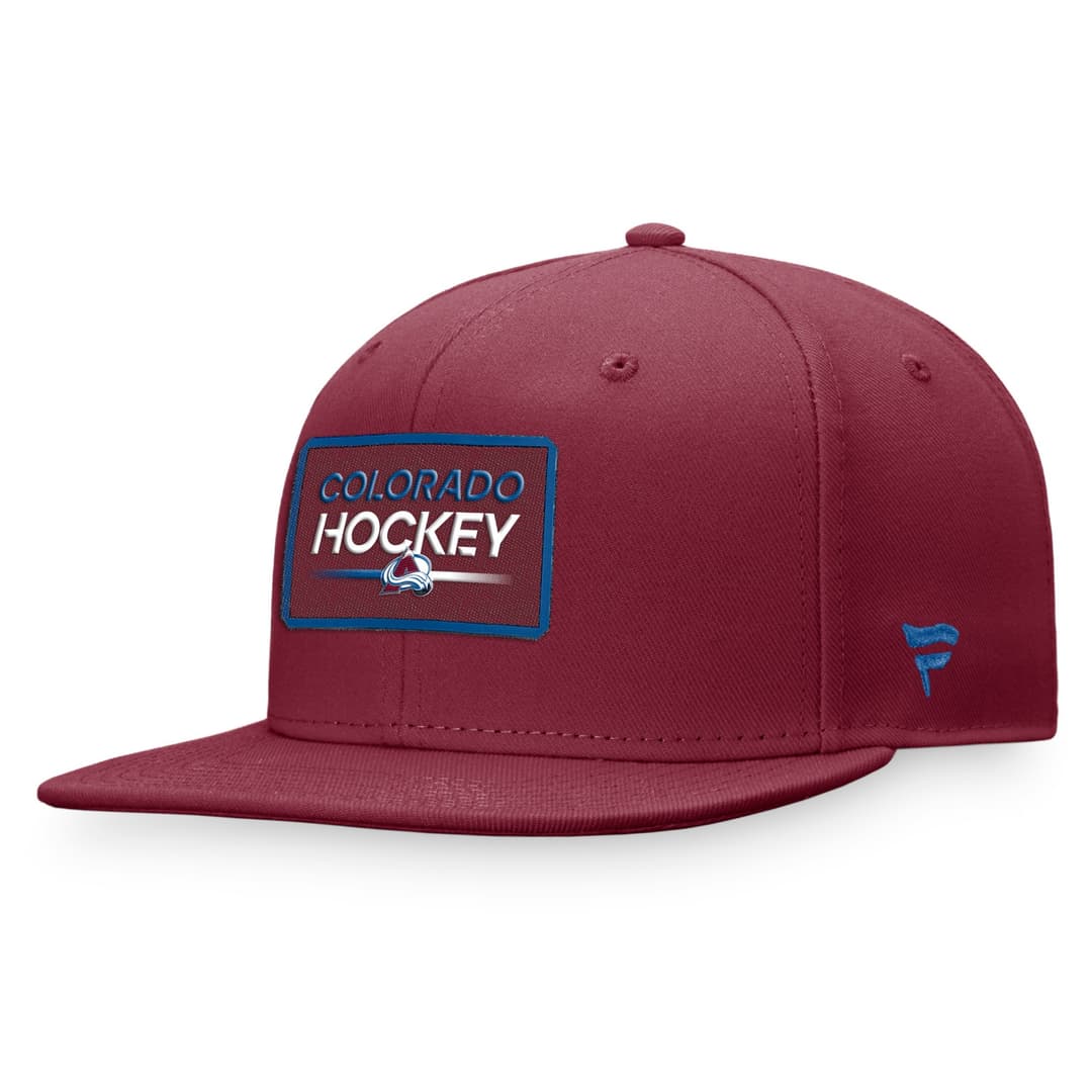 AUTHENTIC PRO PRIME FLAT BRIM SNAPBACK COLORADO AVALANCHES / Farbe: burgundy / Größe: One Size fits most
