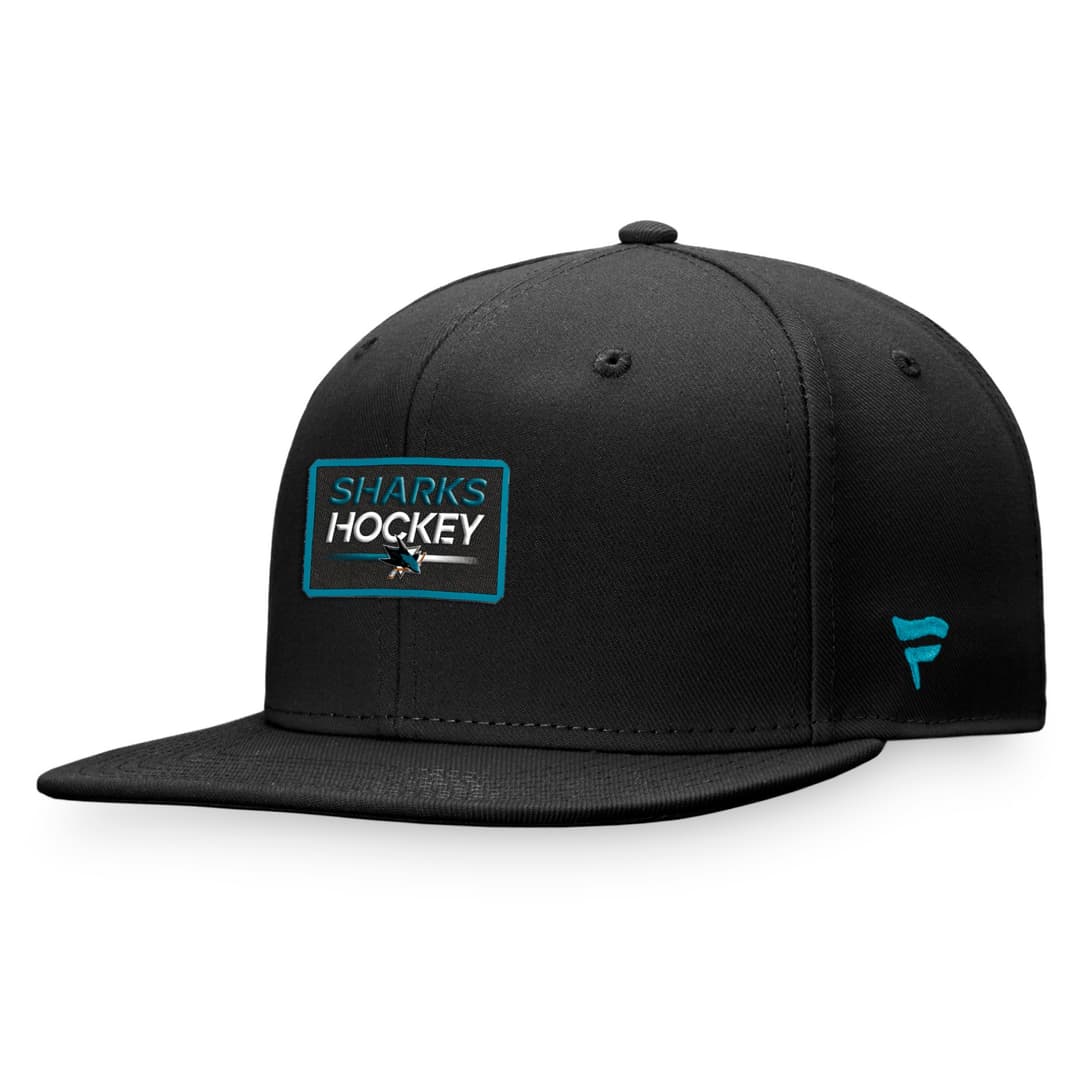 AUTHENTIC PRO PRIME FLAT BRIM SNAPBACK SAN JOSE SHARKS