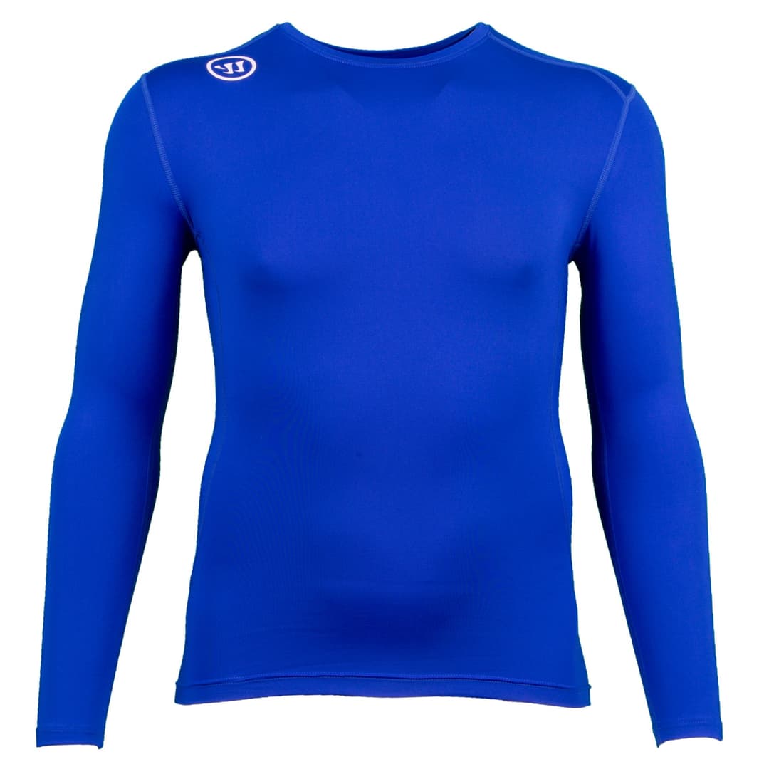 SHIRT  L/S COMP BLAU SR / Farbe: blau / Größe: SR / Größe: M / Marke: WARRIOR