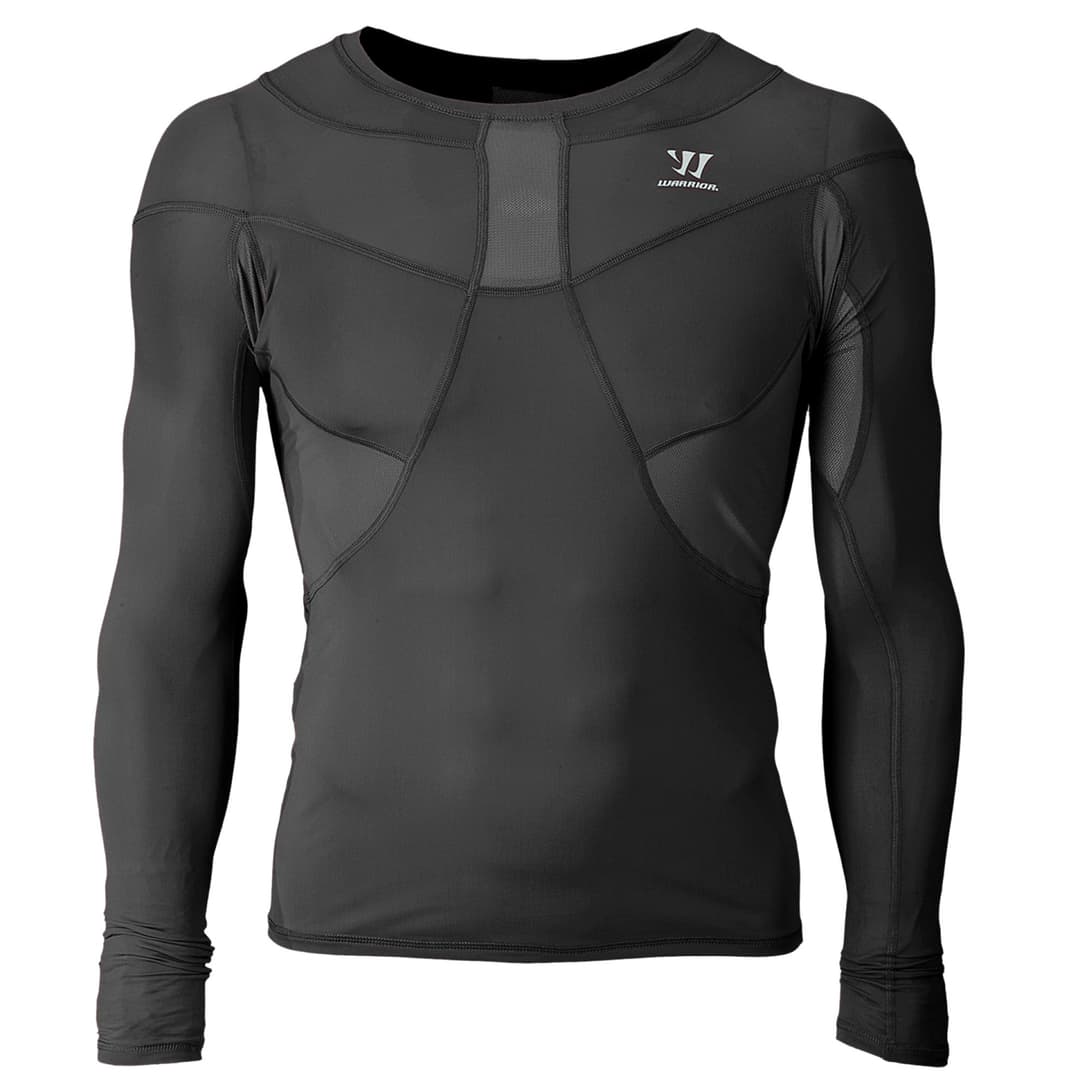 SHIRT  L/S COMPRESSION SR SCHWARZ / Farbe: schwarz / Größe: S