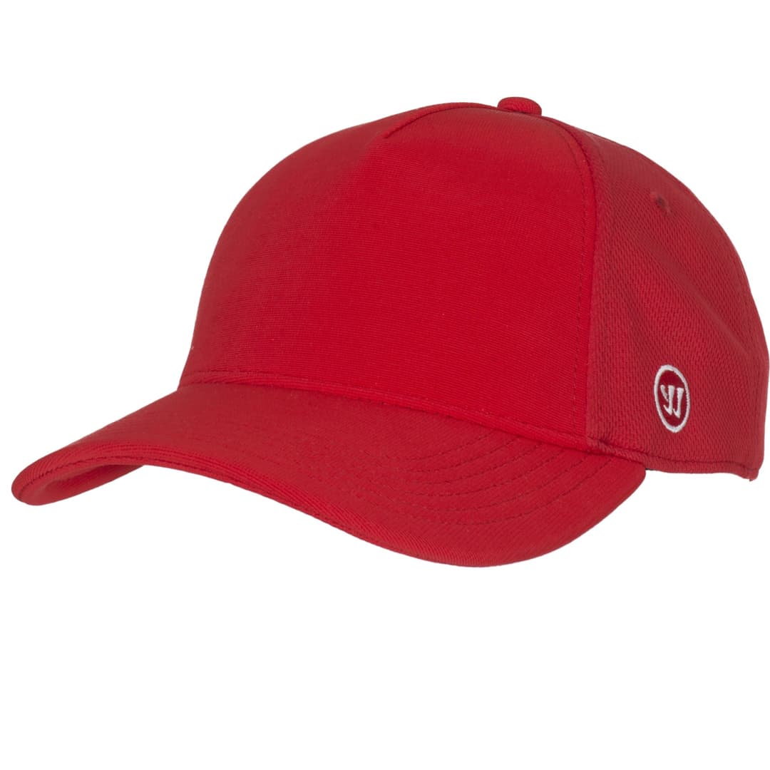 CAP  TEAM SEMI FLATPEAK ROT / Farbe: rot / Größe: One Size fits most / Marke: WARRIOR