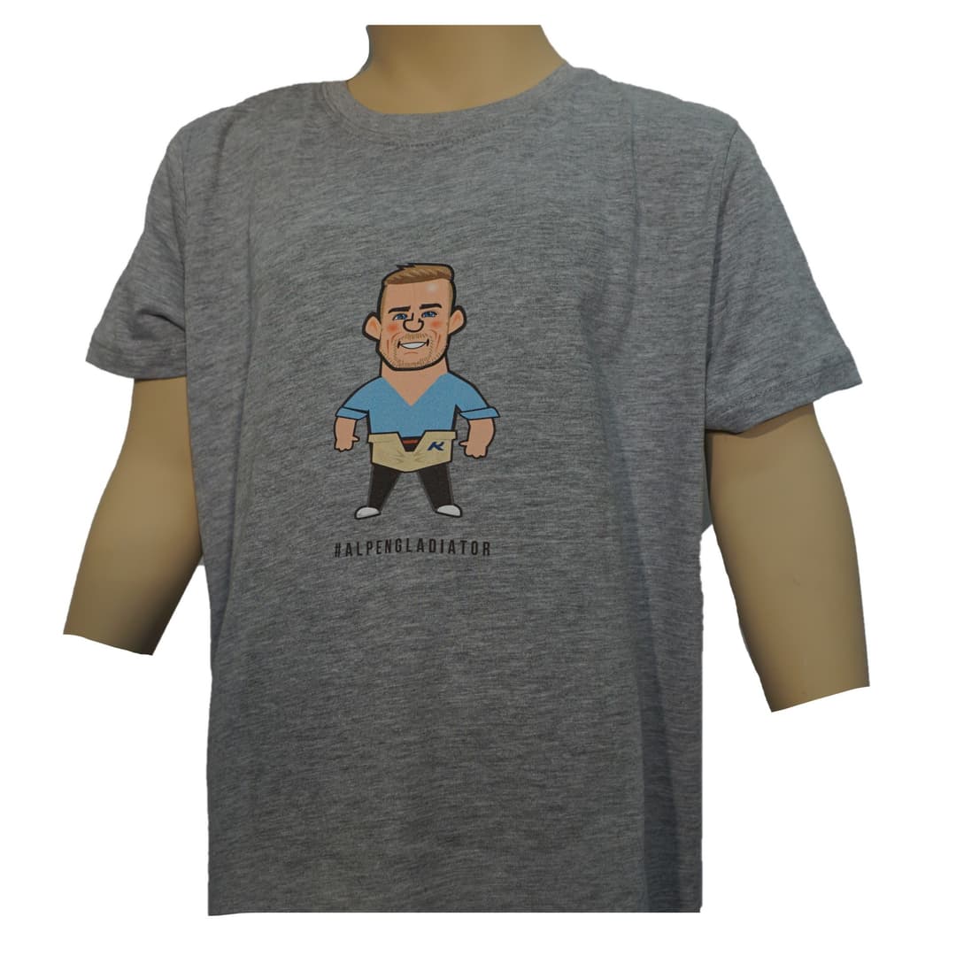 INTERHOCKEY T-SHIRT REMO KÄSER CARTOON ZollSCHWINGERZoll KIDS