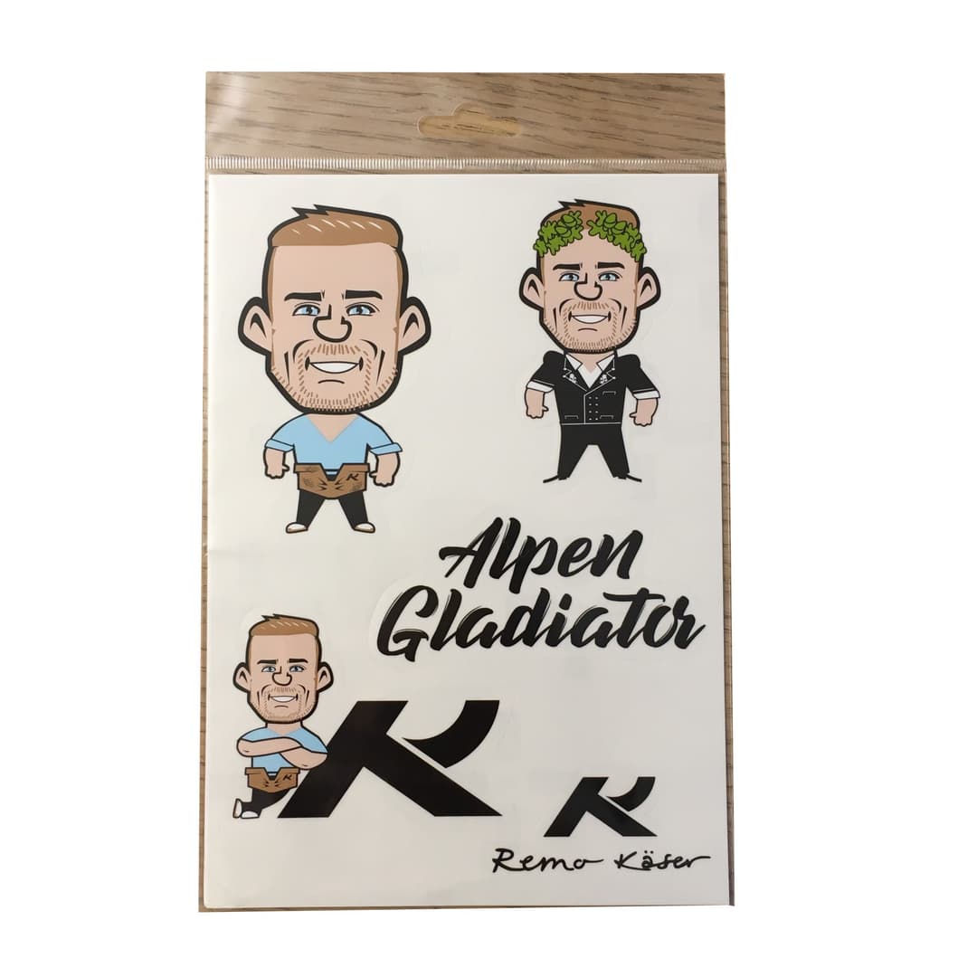 AUFKLEBERSET REMO KÄSER