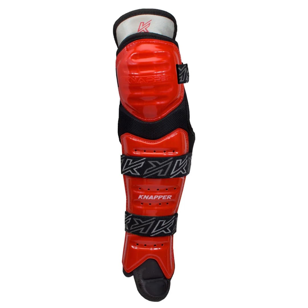 AK5 SHINPAD / Schienbeinschoner in Zoll: 13Zoll / Schienbeinschonerfarbe: rot