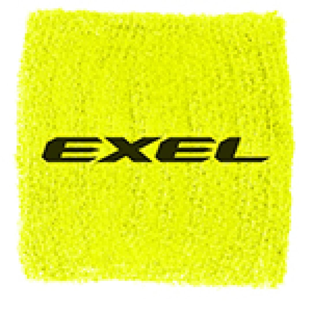 WRISTBAND / Farbe: gelb/schwarz