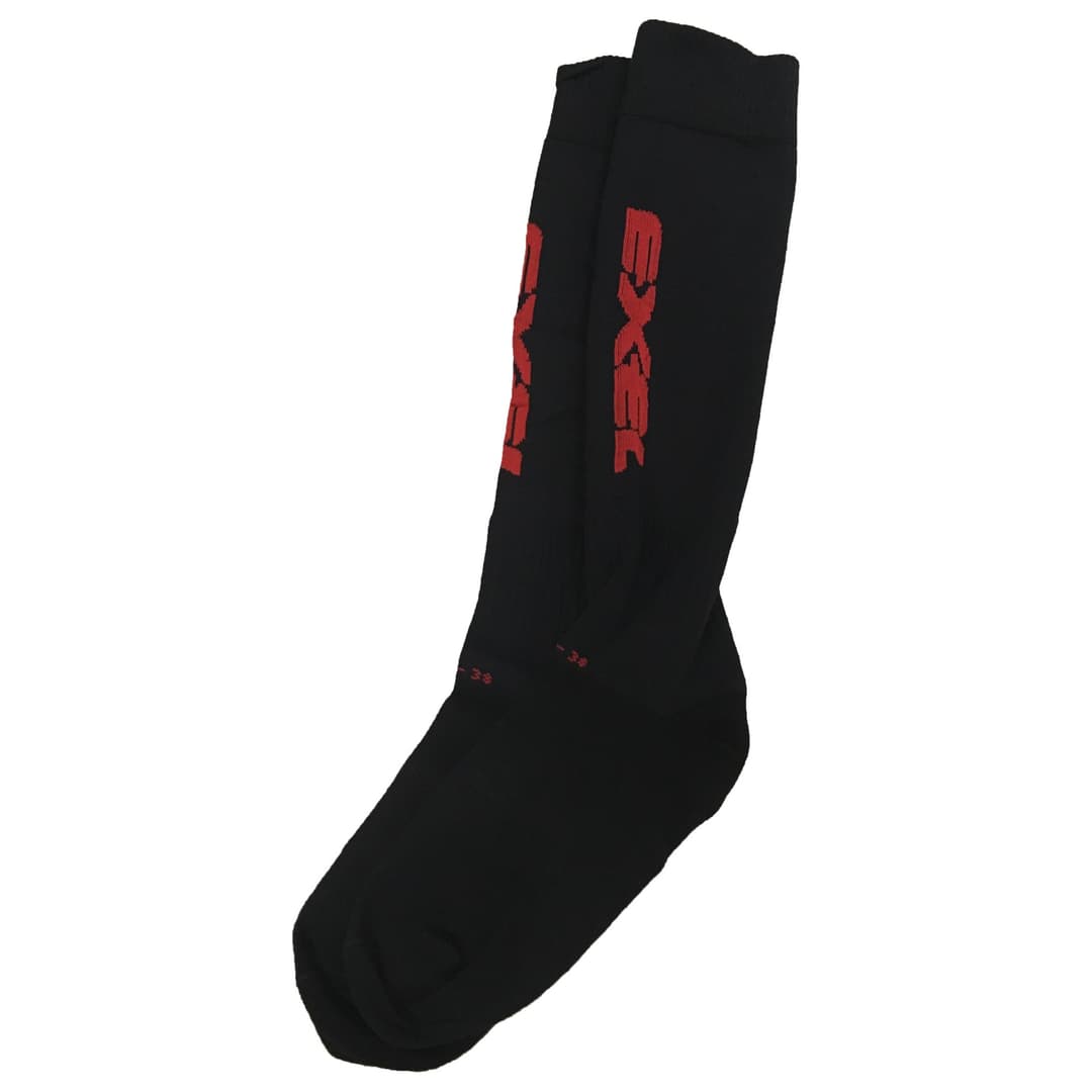 SOCKEN  GLORY SCHWARZ/ROT / Farbe: schwarz / Größe: 43-45