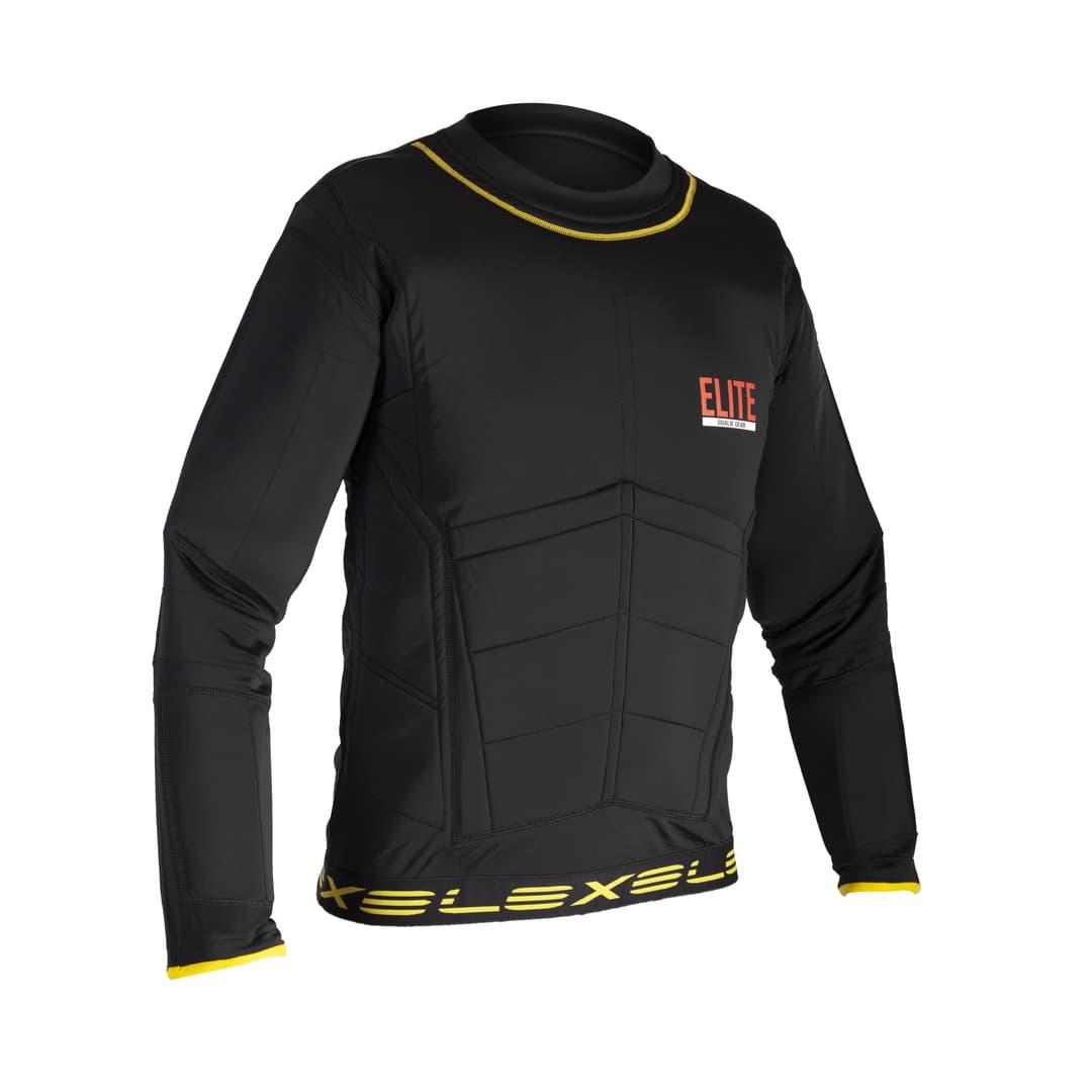 PROTECTION SHIRTS ELITE BLACK / Farbe: rot / Größe: L