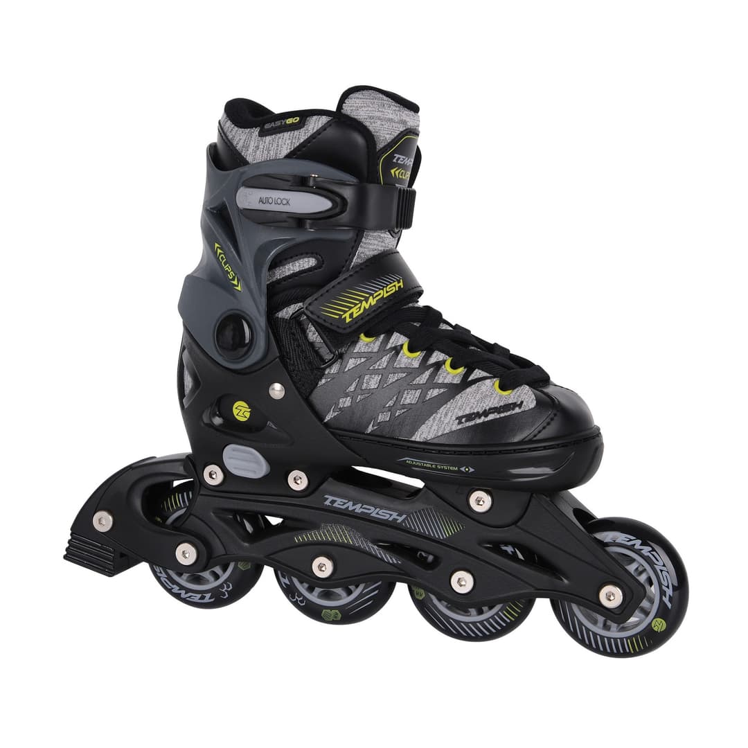 INLINE CLIPS SCHWARZ/GRAU JR / EU: 33-36
