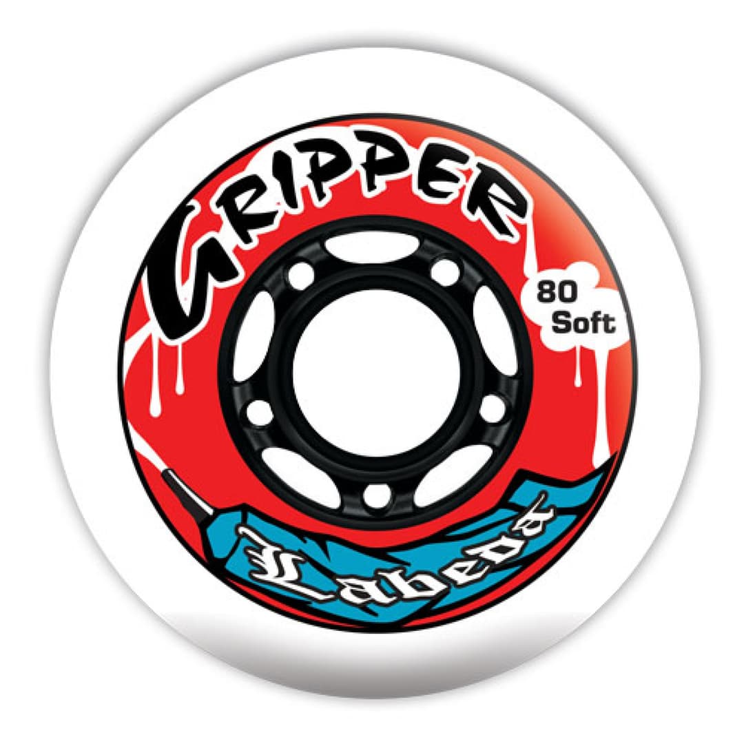Wheels Labeda Gripper Soft White 80 mm (4pack)  / Farbe: weiss / Größe: 80