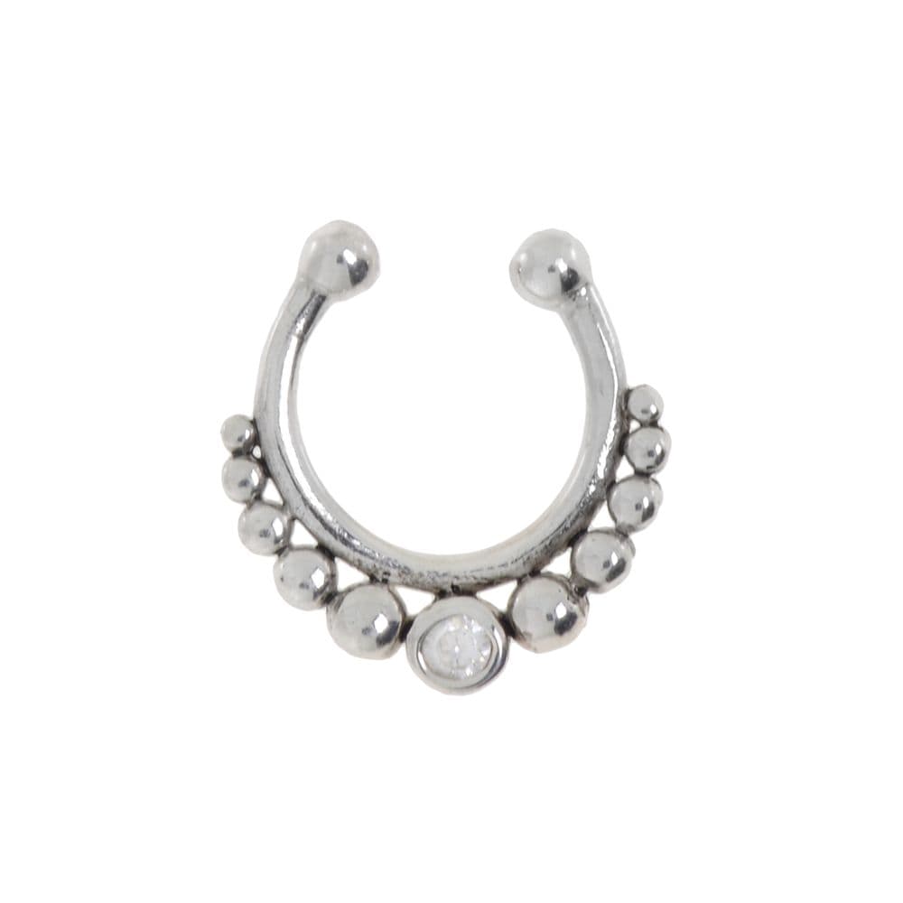 Silber-Nasen-Clip
