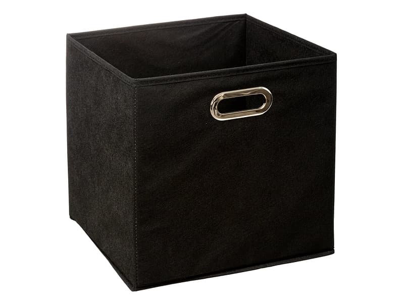 Aufbewahrungsbox CUBOCOLOR schwarz 31x31x31cm