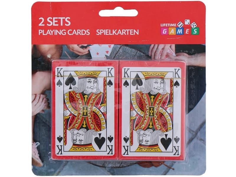 EDDY TOYS Spielkarten 54 Karten mehrfarbig